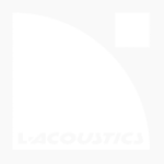 l acoustics logo white